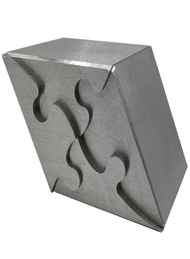 Heavenly Metals أحجية ثلاثية الأبعاد على شكل معين من 4 قطع من هيفنلي ميتالز للبالغين - لعبة مكتبية من الفولاذ المقاوم للصدأ، هدية مكتبية للرجال والنساء، قطع سلكي بتقنية EDM بدون أي تفاوت - Image 1